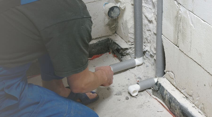 Local tankless water heater installation in Natick, MA